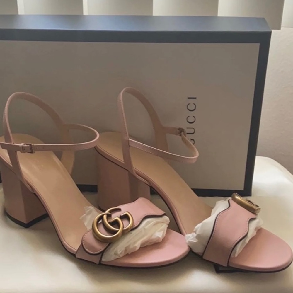 SOLD Gucci Marmont mid heels